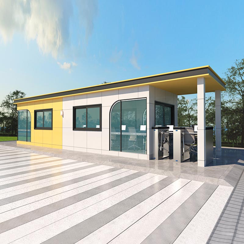 Luksus pavillon med udstødningsventilator og lille sikkerhedskabine