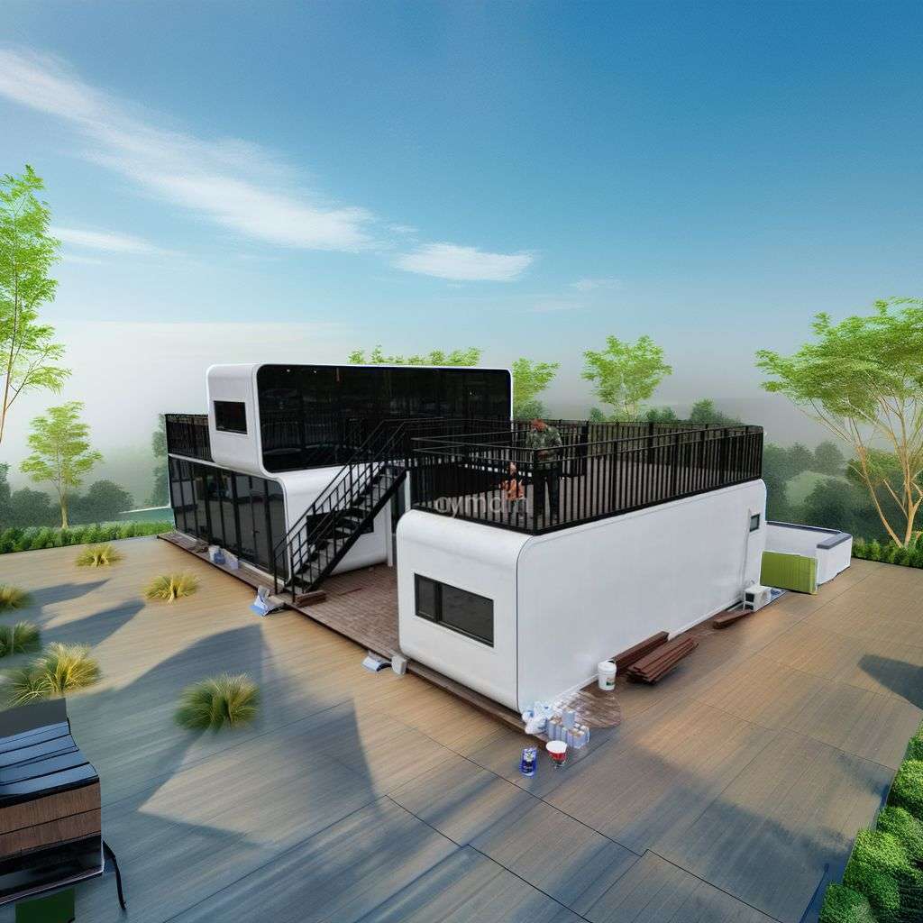 Udendørs kontorliv Apple Cabin Tiny House